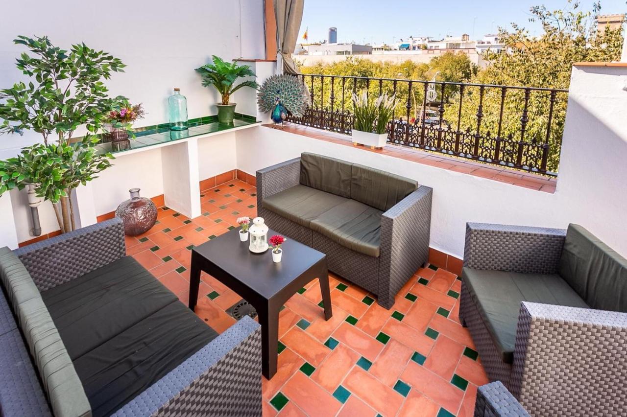 Apartamento Casa De Zalamea Sevilla Exterior foto